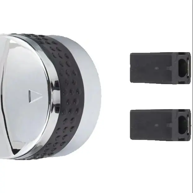 BBQ Parties Gas Grill Control Knobs 5.7cm Dia X 3.8cm H D-shaped Valve Stem Easy To Install Fits Most Gas Grills Nonslip Grip