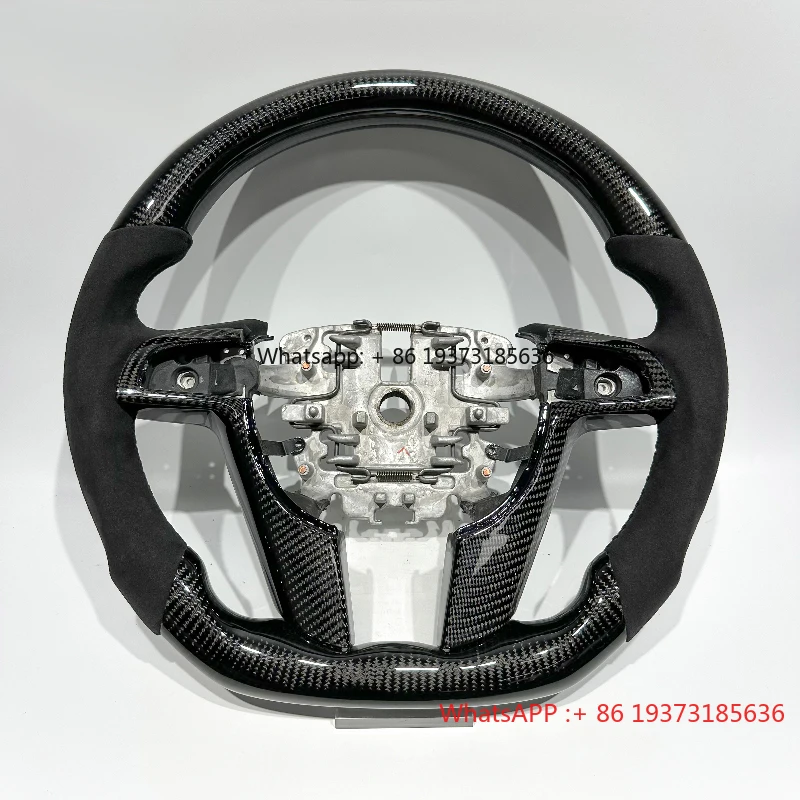

Factory Direct and Customization Black Leather and Carbon Fiber Car Steering Wheel for pontiac Holden G8