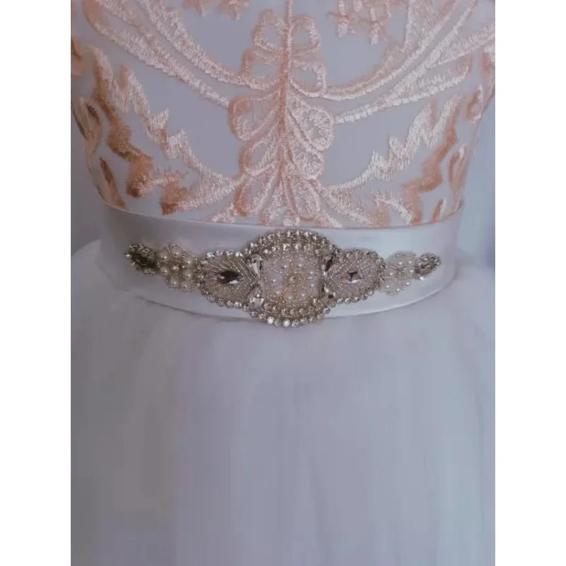 Robe de soirée en dentelle florale pour enfants, robes de demoiselle d'honneur pour filles, robe de Rhpour événements, fête de mariage, princesse piano, hôte de spectacle, nouveau