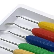 

1pc/7Pcs Dental Resin Filler Aesthetic Restoration Kit Fit for Resin Knife Plastic Dresser with Silicone Handle Dental Tools