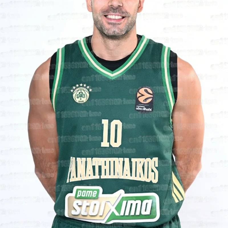 2026 Summer Greece Panathinaikos Athens Basketball Shirt Tank Top 3D Printed Fan Breathable Quick Drying Family Tank Top