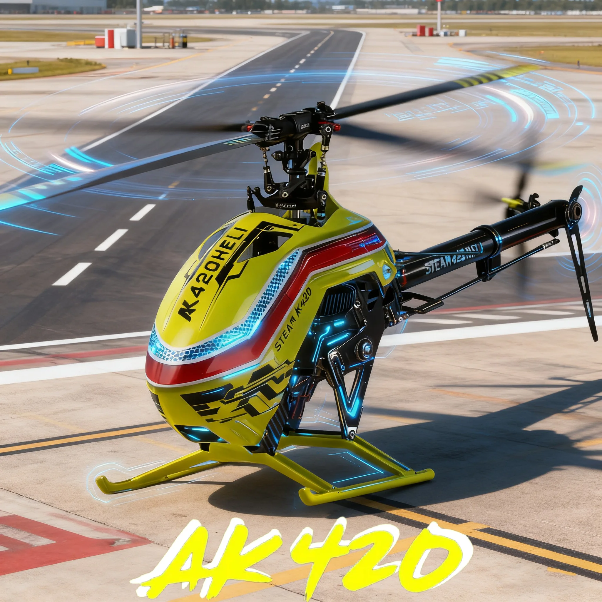 

Новый Yue Steam AK420 RC Вертолет 6CH KIT Профессиональный 3D трюковый вертолет Пилотажный вертолет Модель Пилотажная практика