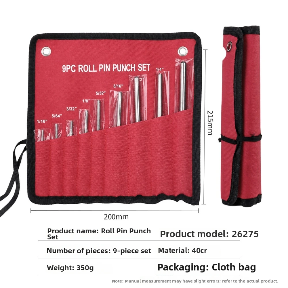21 Piece For Mechanical Punch Set with Dual-Sided Copper Hammer for Workshop Use and Field Maintenance Applications