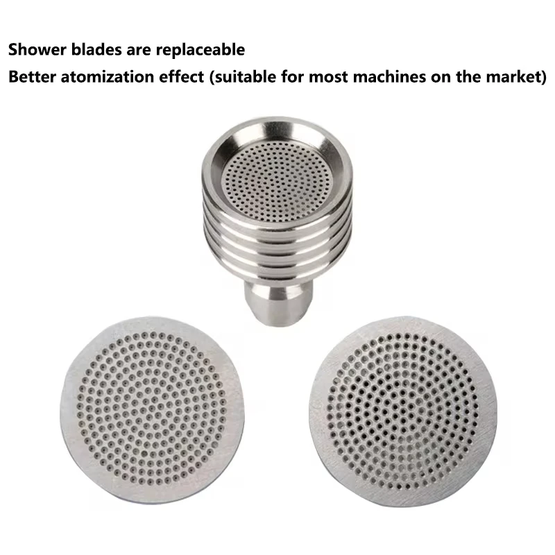 1/4 Quick Connect Stainless Steel Washing Nozzle Replaceable Shower Blades Wash Cars Garden Watering for High Pressure Water Gun