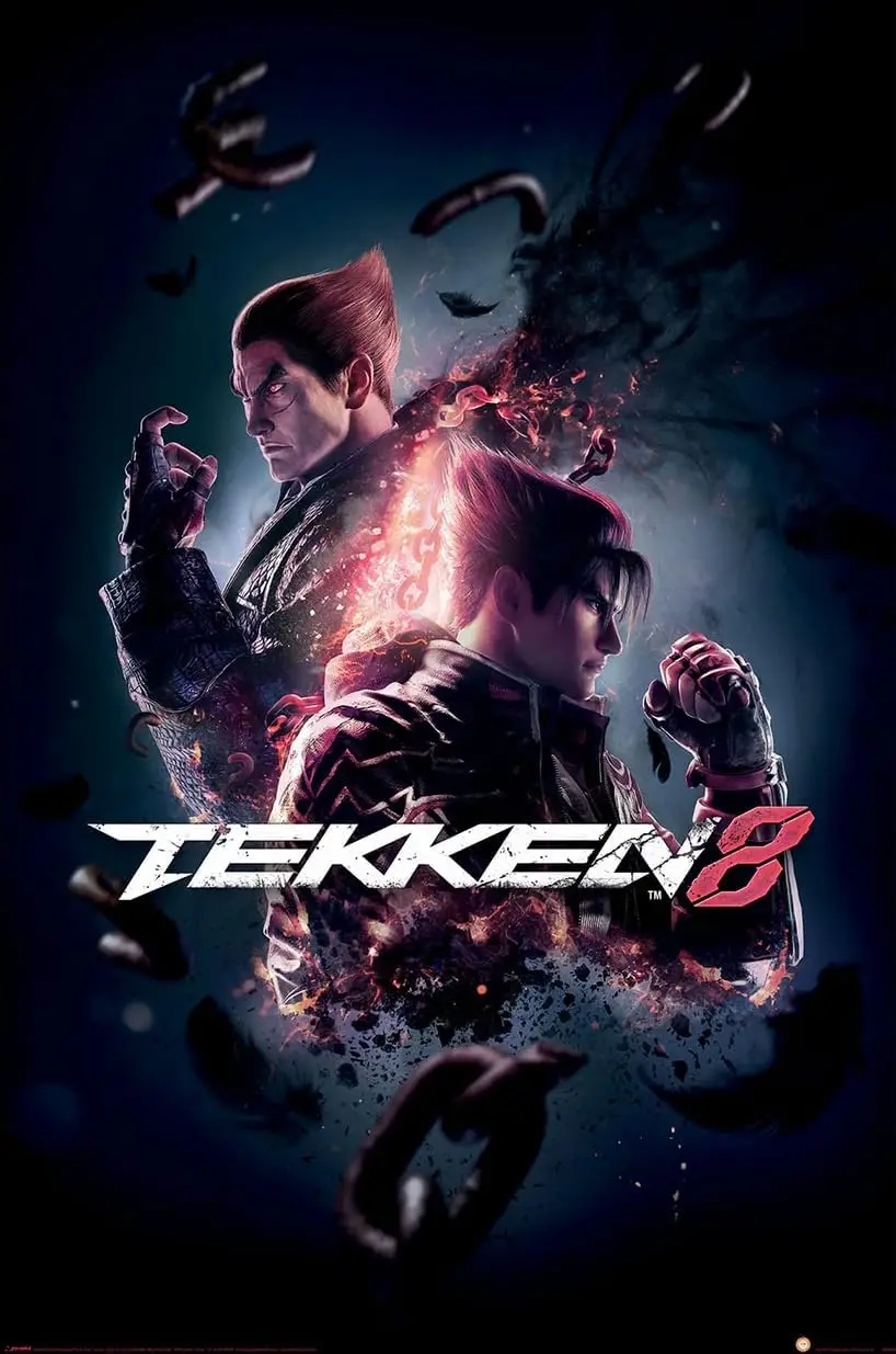 Tekken 8 - Gaming Poster (Game Cover - Art)TIN SIGN-aluminum