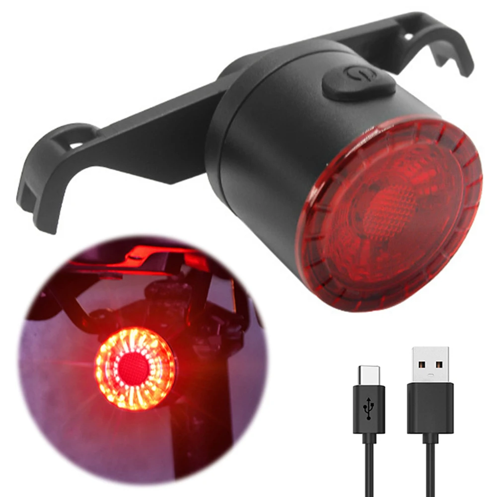 

Светодиодный велосипедный умный датчик тормоза, задний фонарь, зарядка через USB, предупреждающий задний фонарь для велосипеда, водонепроницаемый для езды на велосипеде на открытом воздухе