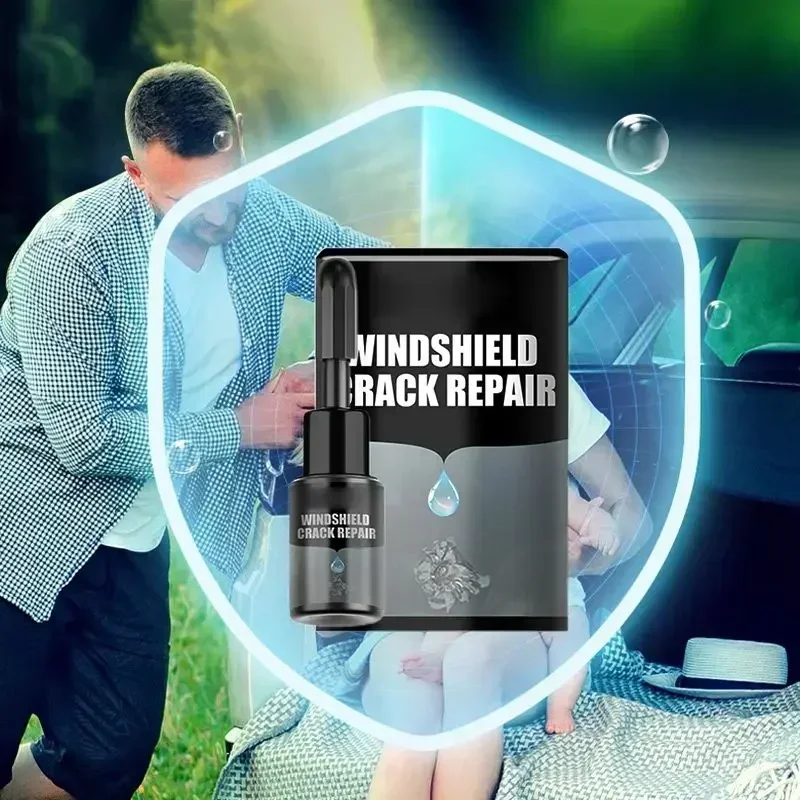 Car Windshield Cracked Repair Tool Upgrade Auto Glass Repair Fluid Auto Window Scratch Crack Restore Car Accessories