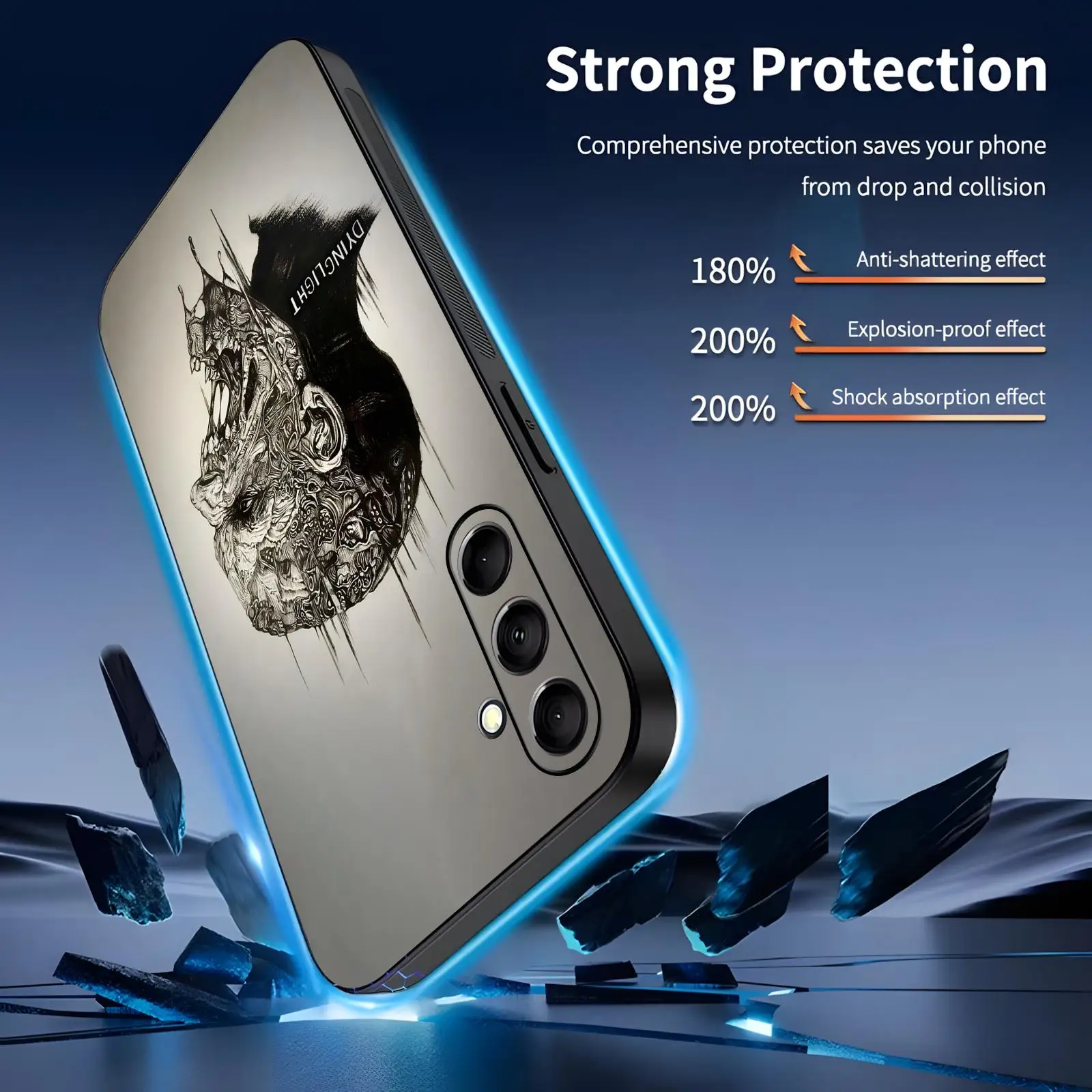 Dying Light The Beast  Phone Case For Samsung A57 A56 A37 A27 A17 A36 A26 A55 A35 Anti-Drop Soft Black Case view 3