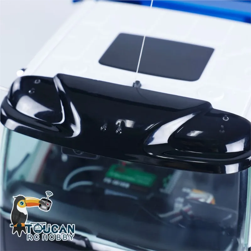 6x6 LESU 1/14 RC Hydraulic Dumper Truck 3Axles RTR Metal Remote Control Tipper Car Light Sound Toy Gift TOUCAN HOBBY THZH1685