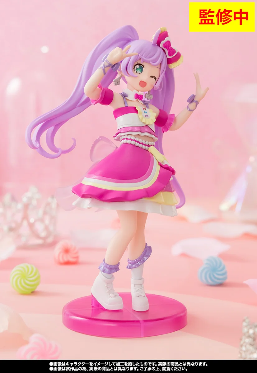 Heißer Verkauf! Auf Lager: Bandai Adokenette Aikatsu PriPara THE MOVIE Miracle of Encounters Manaka Laala Aozora Akari Anime-Figur