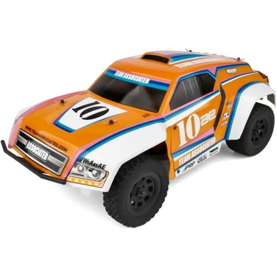 

Радиоуправляемый внедорожник RC10DR Desert Edition RTR 4WD с алюминиевым шасси и черным кузовом для гонок по бездорожью