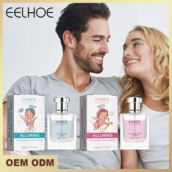 EELHOE Feminino, Fragrâncias de Colônia de Hipnose Cupido, Feromônio Infundido para Atração, Aroma Romântico de Longa Duração, 1,7 Fl Oz