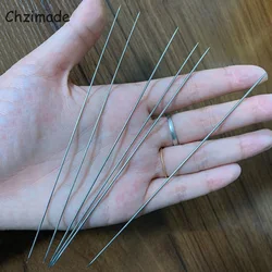 Chzimade 5Pcs Mini Stainless Steel Straight Knitting Needles For Handmade Craft Doll Clothes Diy Sewing Tools Accessories