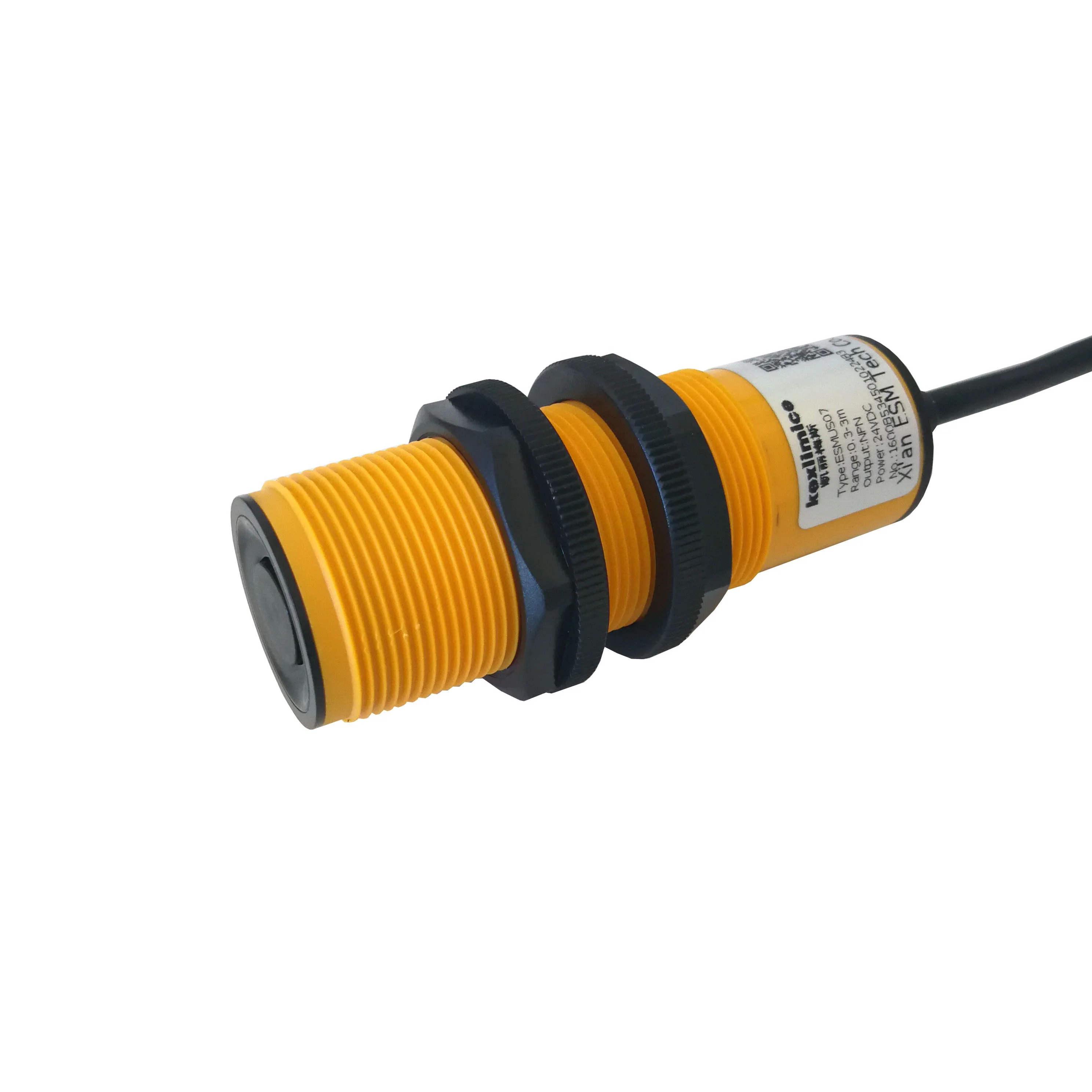 Beam angle ultrasonic tank level sensor , ultrasonic distance detection sensor