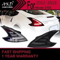 Car Lights for Nissan 370z LED Tail Light 2013-2019 370Z Rear Stop Lamp Brake Signal DRL Reverse Automotive Accessories