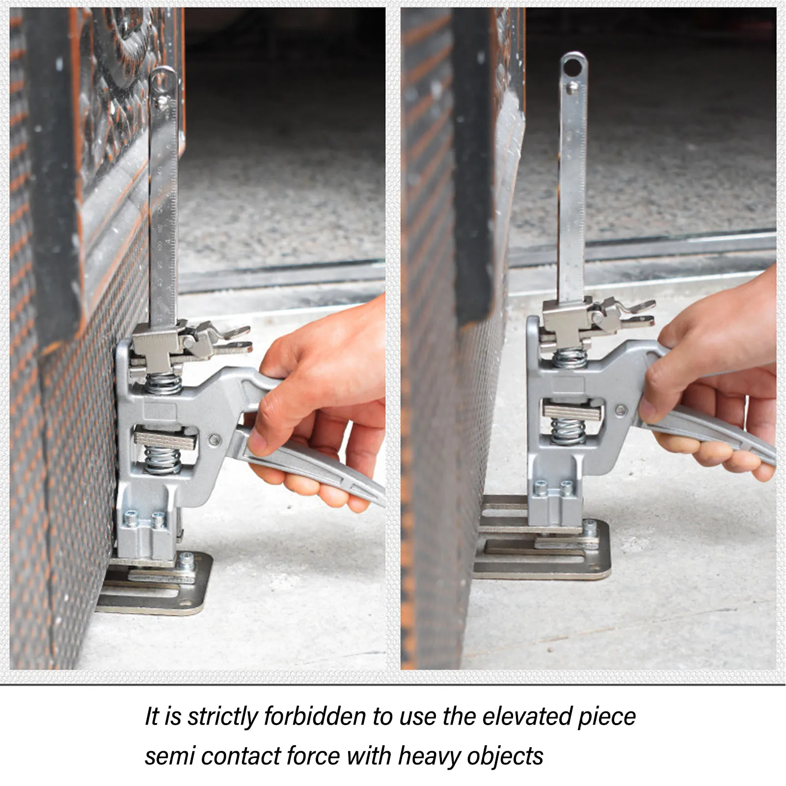 

200KG Arm Jack Lift 2PCS Arm Tool Jack Labor Saving Door Panel Lift Adjustable 200KG Bearing Load Heavy Duty Furniture Lifter