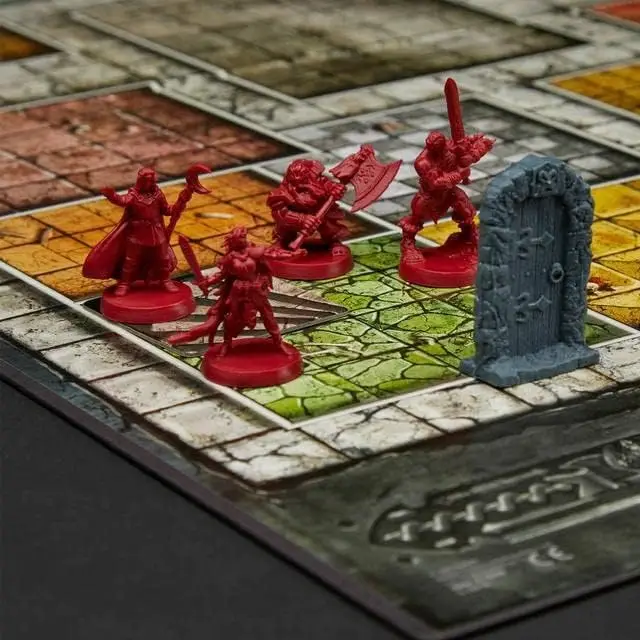 Avalon Hill HeroQuest Game System Jogo de tabuleiro de mesa, Immersive Fantasy Dungeon Crawler Adventure Game para maiores de 14 anos, 2 a 5 Pl