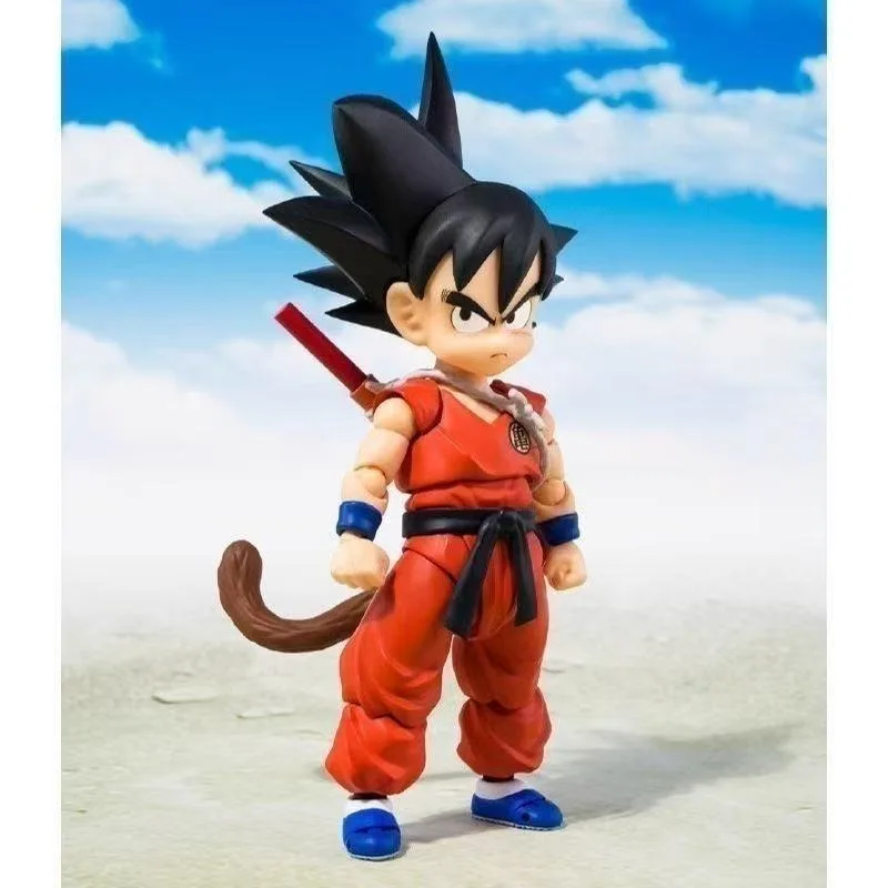 Small Son Goku SHF TNT Limit  Innocent Challenger Dragon Ball Is Movable Peripheral Ornaments Bandai Banpresto Anime Figure Doll