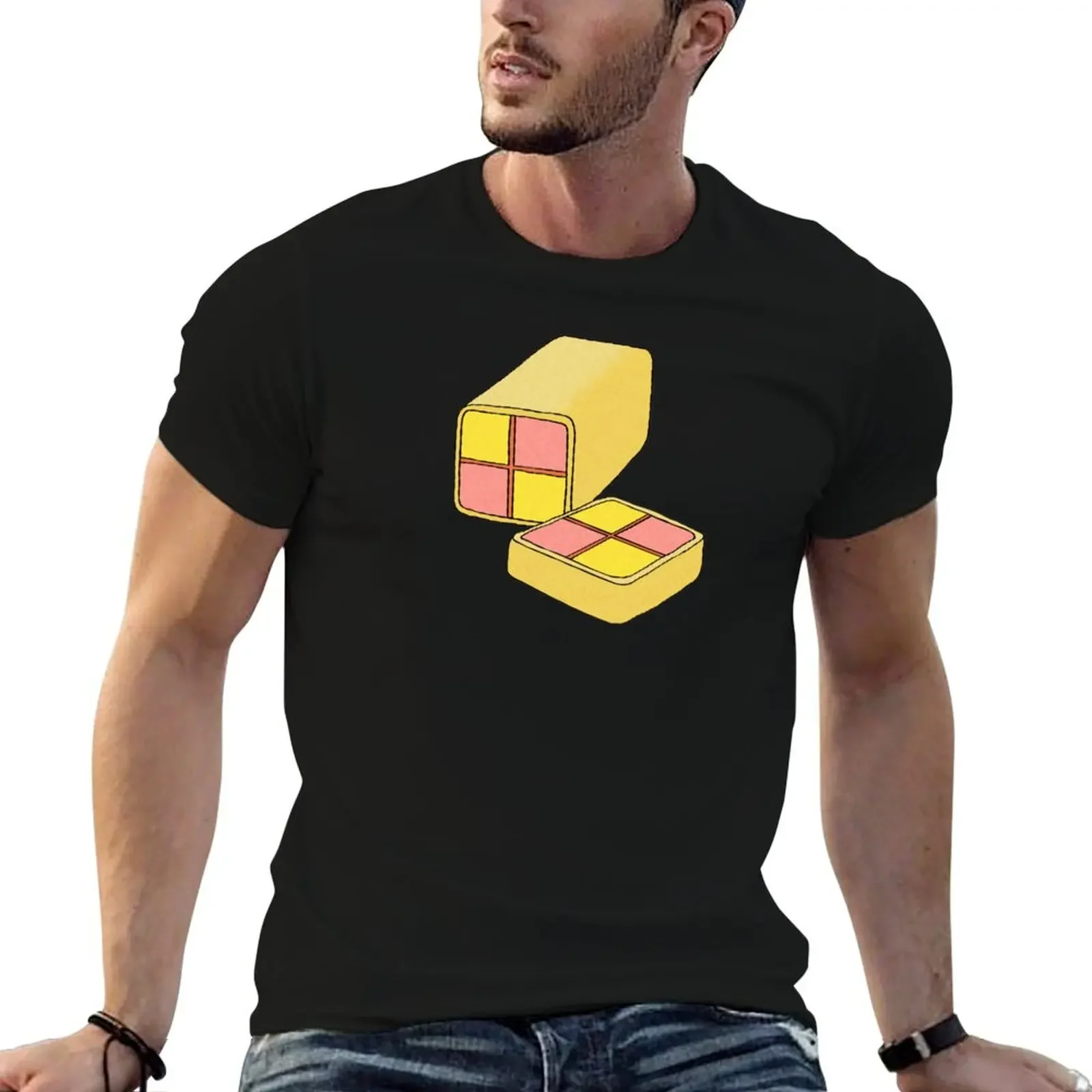 Battenberg Cake T-Shirt graphics Aesthetic clothing shirts graphic tee men