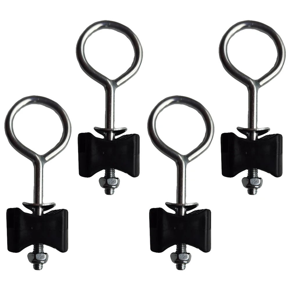 

4 Pcs Removable Trampoline Nuts Circle Screws Parts Replacement Accessories Fixing Galvanized Steel Wire