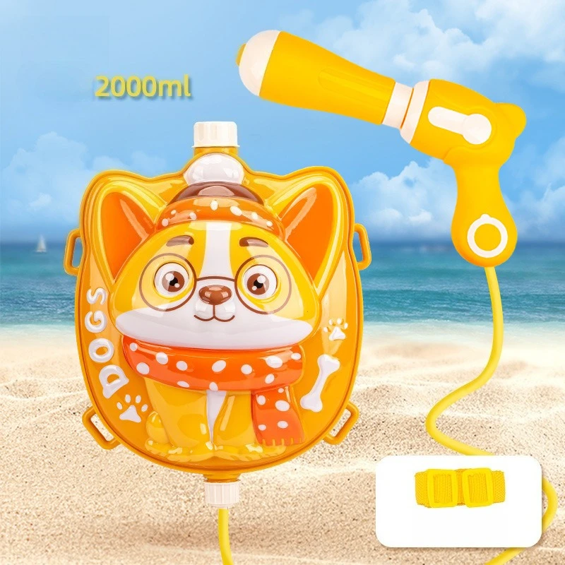 mochila-de-brinquedo-de-desenho-animado-para-animais-de-estimacao-com-pistola-de-Agua-grande-capacidade-brinquedo-interativo-para-verao-praia-e-piscina