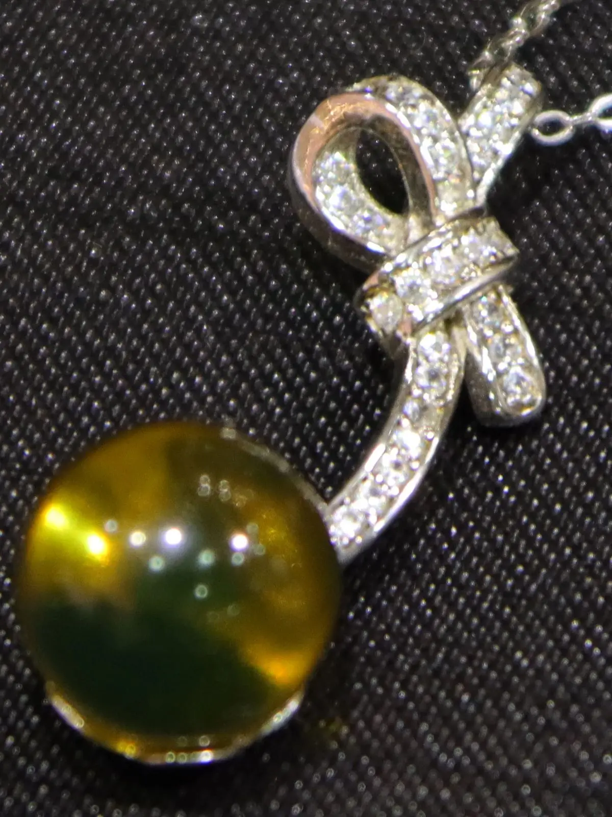 المرأة السحرية الأزرق العنبر قلادة قلادة 10mmRoundNatural البلطيق العنبر هدية رومانسية لعيد ميلادها الذكرى الحب مجوهرات #4