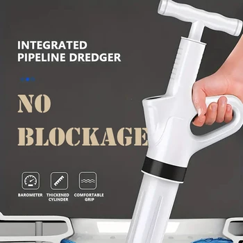 스테인레스 스틸 변기 뚜러뻥 키트, 내구성 고압 배수 변기 준설, 화장실 욕조용