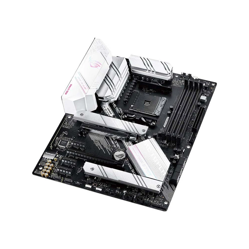 ASUS ROG STRIX B550-A GAMING, carte mère d'occasion, avec prise AM4 pour Ryzen 7 5800x3d 5700x3d, prend en charge 4x DIMM Max. 128 Go DDR4