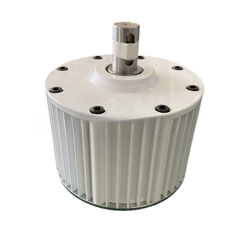 New 800W -1KW three-phase AC permanent magnet generator set, brushless low speed and high efficiency