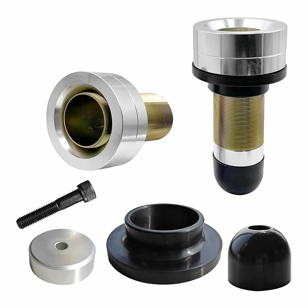 A Pair Front Adjustable Coil Over Spacer System For JKS Cherok-ee XJ Comanche MJ Aluminum Coil Spacer Kit Automobiles Parts