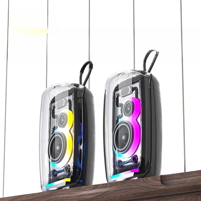 

Portable Outdoor Bluetooth Speaker 20W Surround Sound Symphony Light TWS Bluetooth Speaker