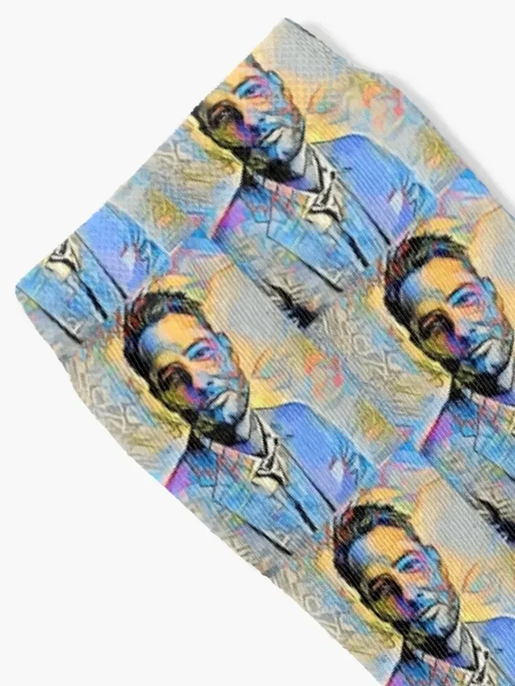 Justin Hartley Portrait Socks Stockings golf luxury Socks Men's Women's