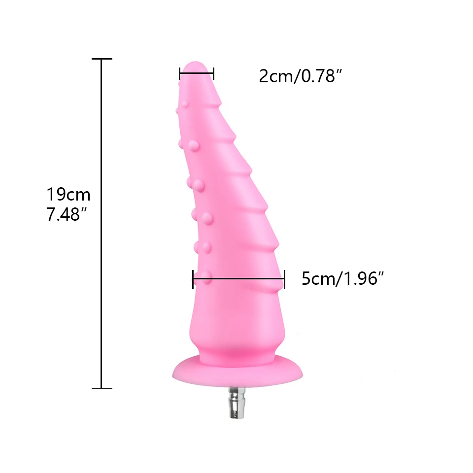 ROUGH BEAST Sex Machine Dildo Attachment for Vac-U-Lock Masturbation Machine Silicone Anal Plug Stimulation Erotic Adult Product