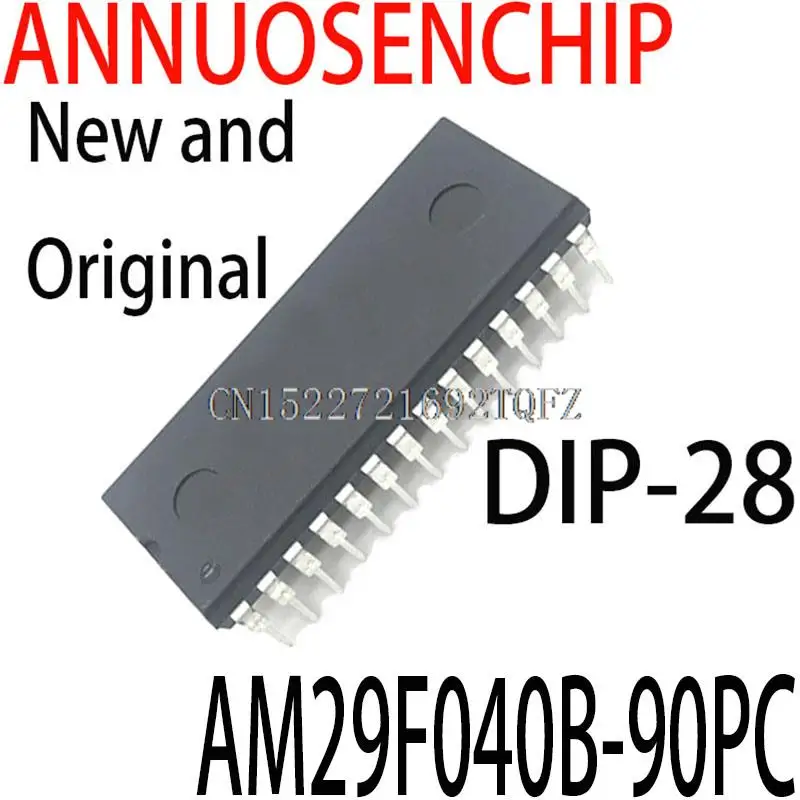 5PCS New and Original AM29F040B   DIP-28  AM29F040B-90PC