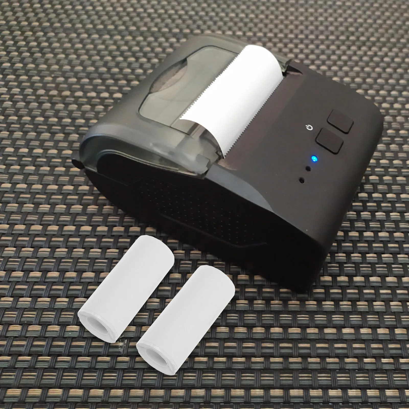 

5 Rolls Mini Pocket Printer Thermal Paper Self Adhesive Label Sticker for Notes Receipts Lists Memos Pictures Compatible with