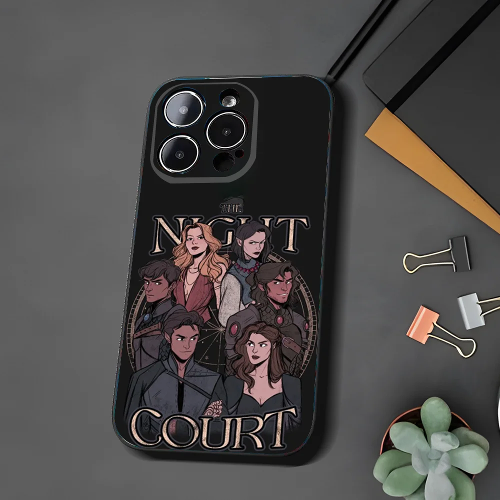 Acotar A Court Of Mist And Fury Phone Case For Iphone 15 11 13 14 Pro Max 7 8 Plus X Xr Xs Max Se2020 12mini Cover Case