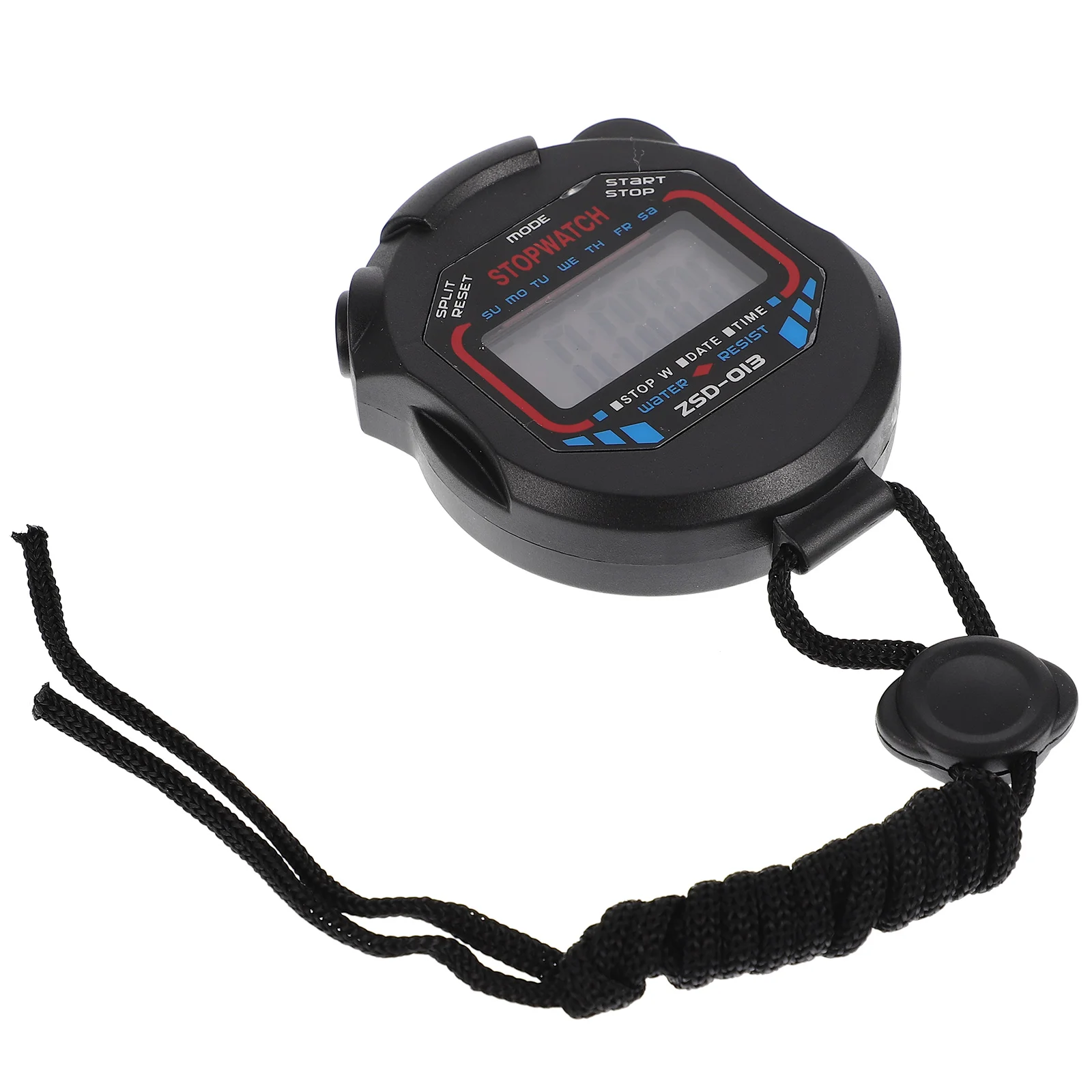 Digital Professional Handheld Stopwatch Sports Chronograph Timer with Alarm Feature for Kids Fitness and Referees