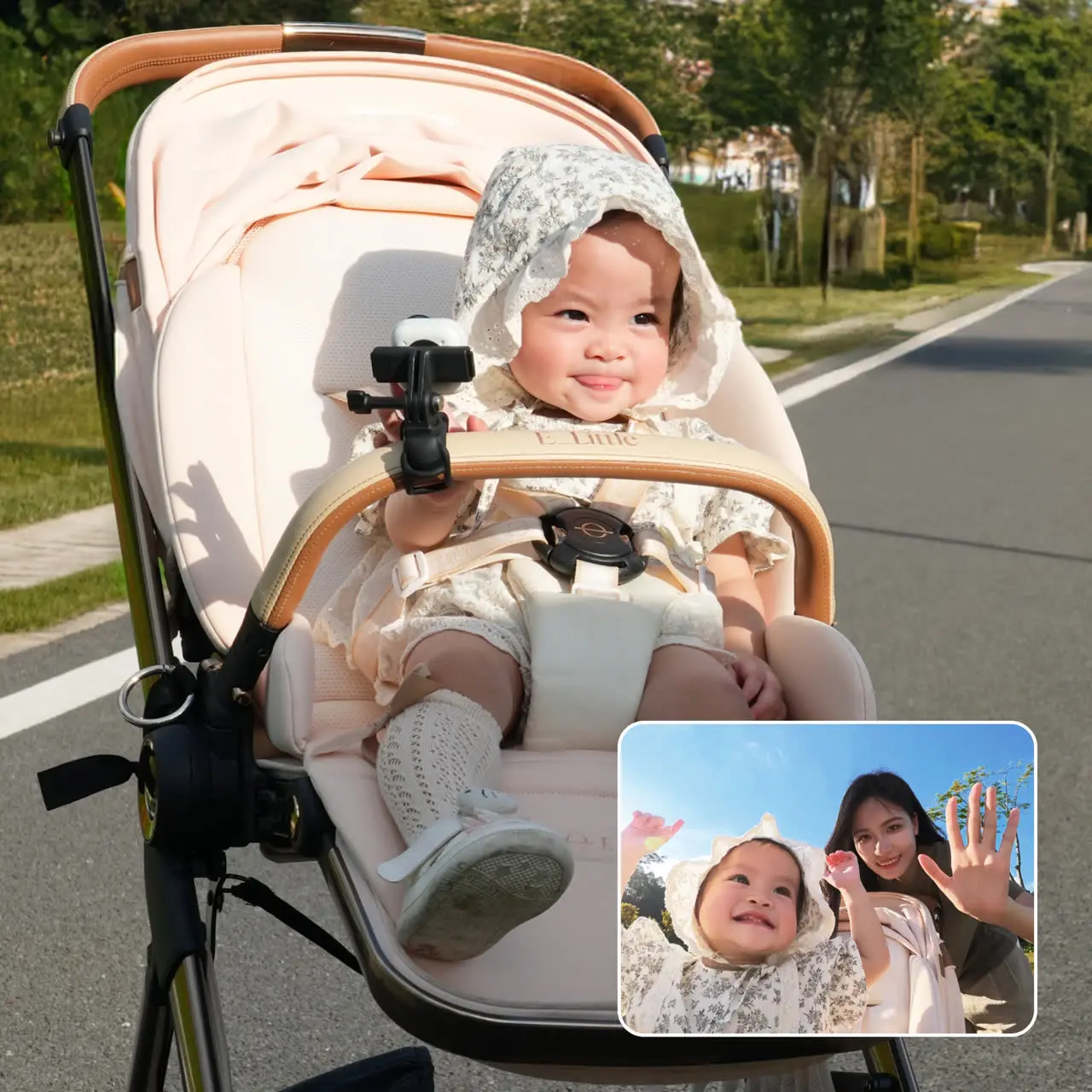 For Insta360 GO Ultra Flexi Strap Mount