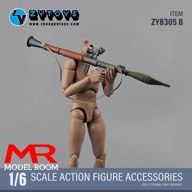 1/6 Scale RPG-7 Model for 12'' Action Figures