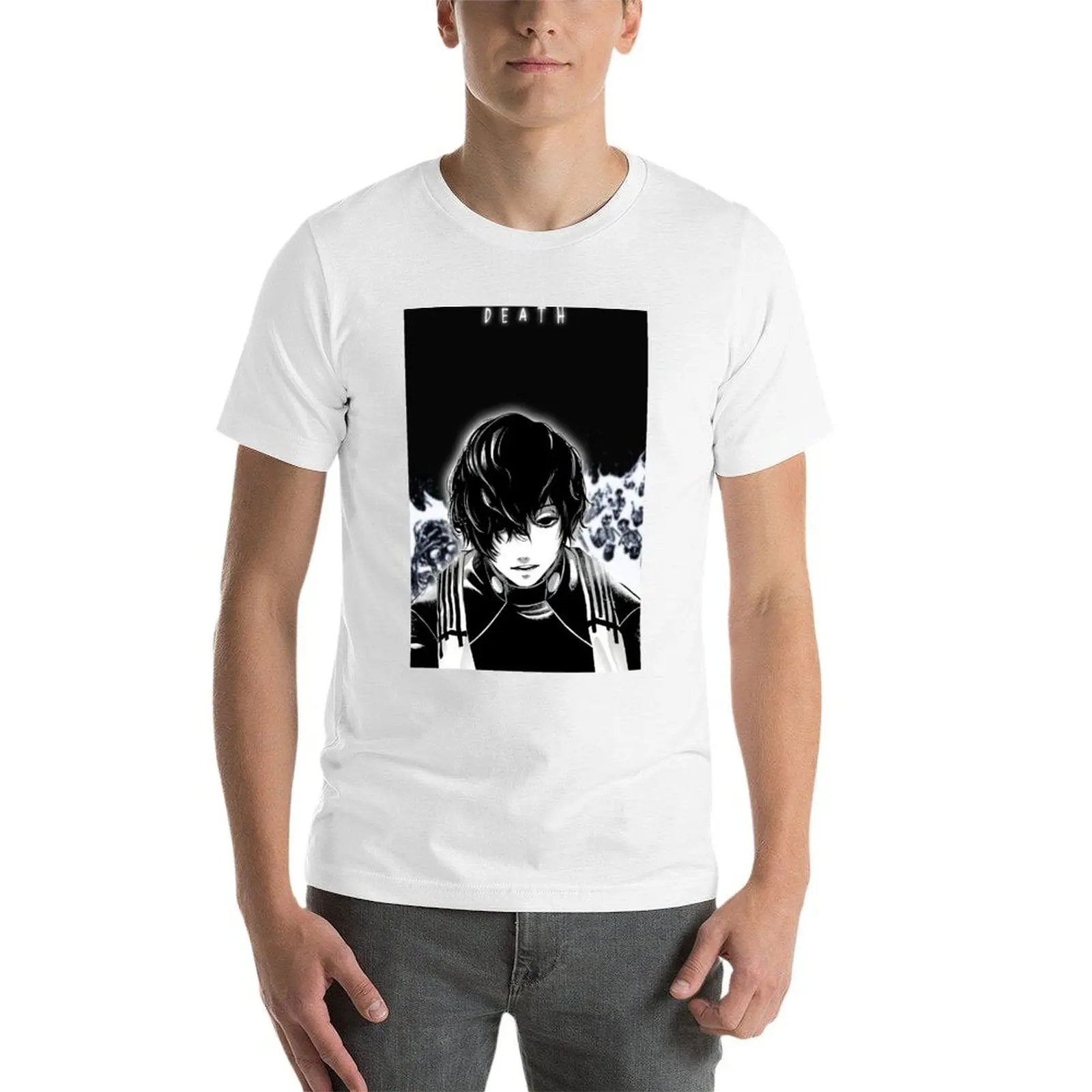 سجل بعلزبوب راجناروك. تي شيرت رجالي تي شيرت صيفي تي شيرت للرجال تي شيرت جرافيك عتيق #4