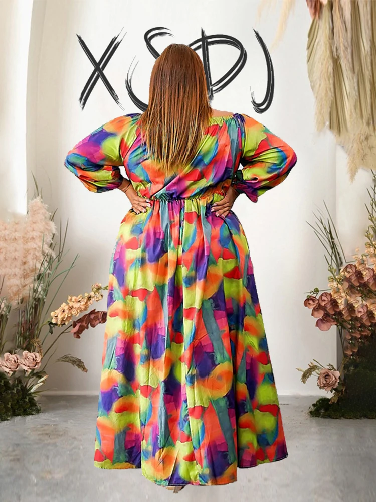 Vestidos Elegantes y hermosos para mujer, vestidos largos para mujer, vestido suelto ligero Sexy, talla grande, venta al por mayor, envío directo,