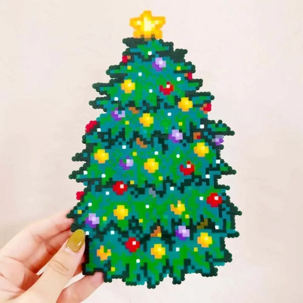 Paquete de Material de empalme de frijoles de colores, herramienta de empalme de frijoles de papel para planchar DIY, caja de almacenamiento de hojas de tablero perforado, Kit para manualidades de cuentas de hierro