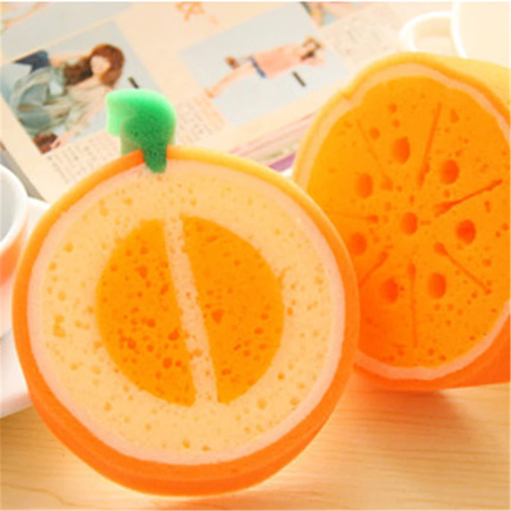 

4pcs Lovely Kids Tool Reusable Durable Easy Clean Shaped Sponges Bath Bath Sponges