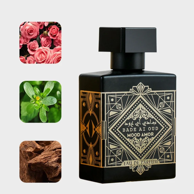 Arab Dubai Wooden Flower Fruit Scent Genuine Men Perfume,Musk Cedar Fragrance Eau De Parfum,Charming Gentleman Dating Body Spray