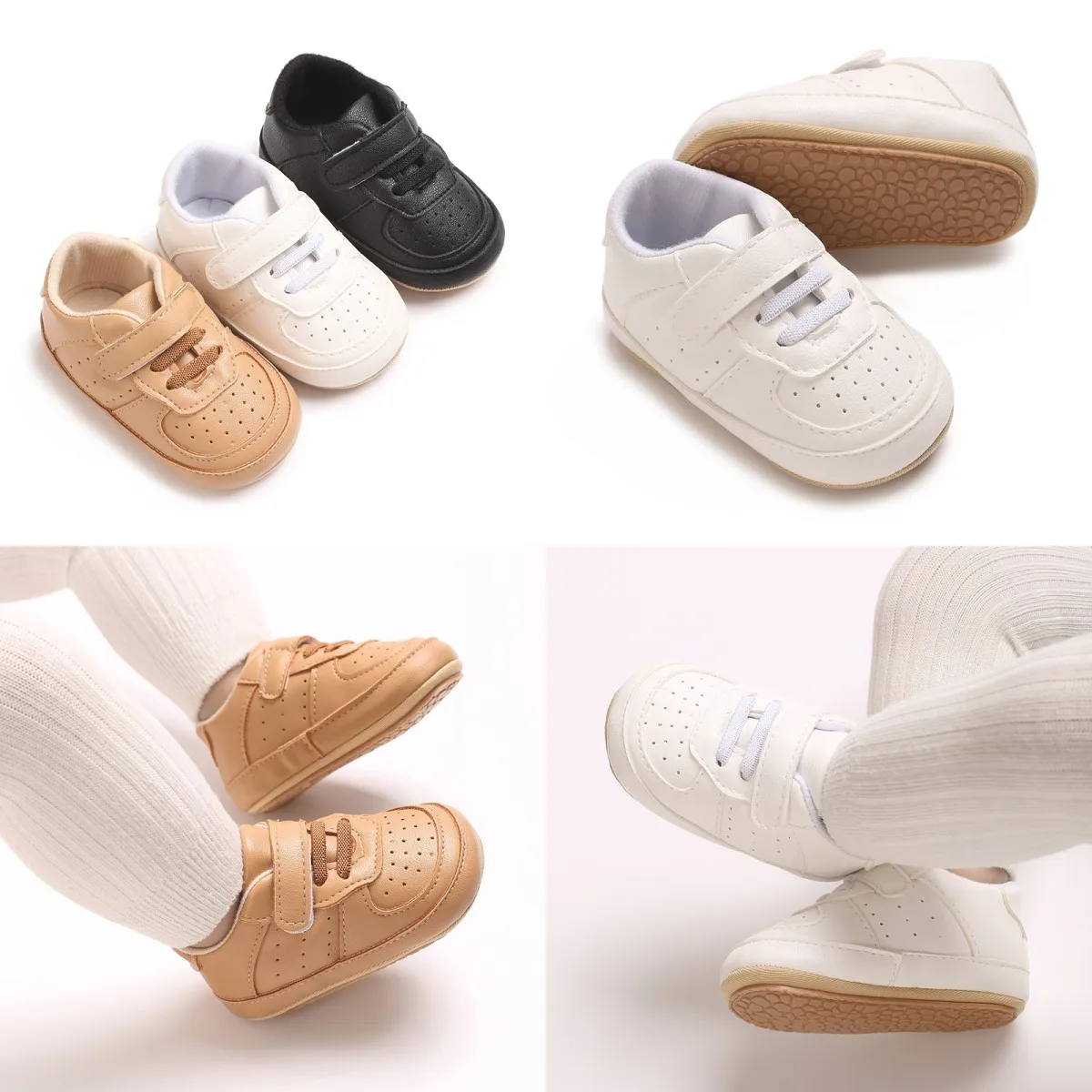 

Ventilate Solid color Toddler First Walker Baby Casual Shoes Baby Summer Sandals Infant Boy Girl Shoes Rubber Soft Sole Non-Slip