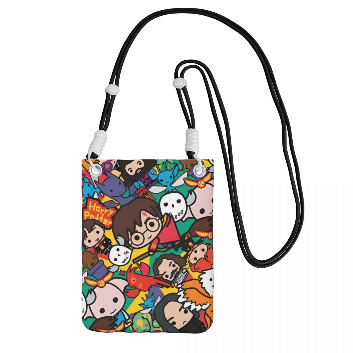 

Custom H-Harrys Mobile Phone Bag for Cycling Camping Men Women Magic School Small Crossbody Purse Smart Phone Wallet With Strap