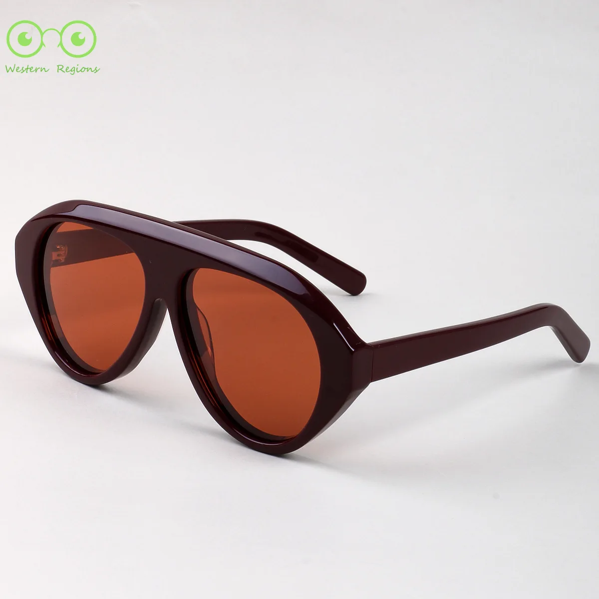 

2026 Fashion Large Frame Niche Lady Sunglasses Outdoor Polarized Driving Men Personalized Design UV-Resistant Outdoor Sunglass