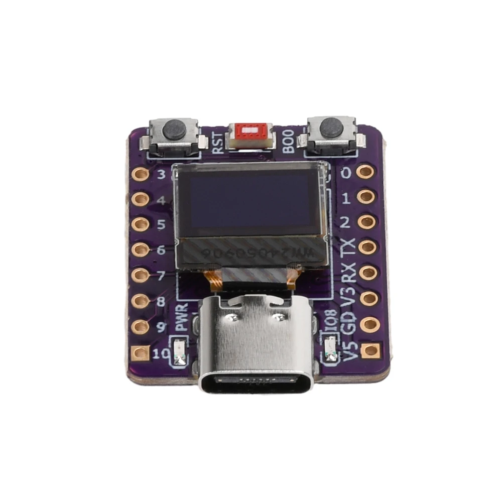 ESP32-C3 0,42-Zoll OLED-Display mit weißem Licht, BT-Entwicklungsboard, Typ-C – Detail 5