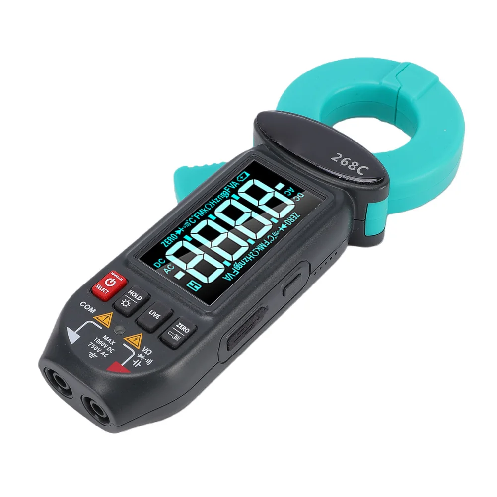 165*68*26mm Leakage Current Multi Functional Current Tester True for rms Measurement Portable Tester Five Brightness Levels