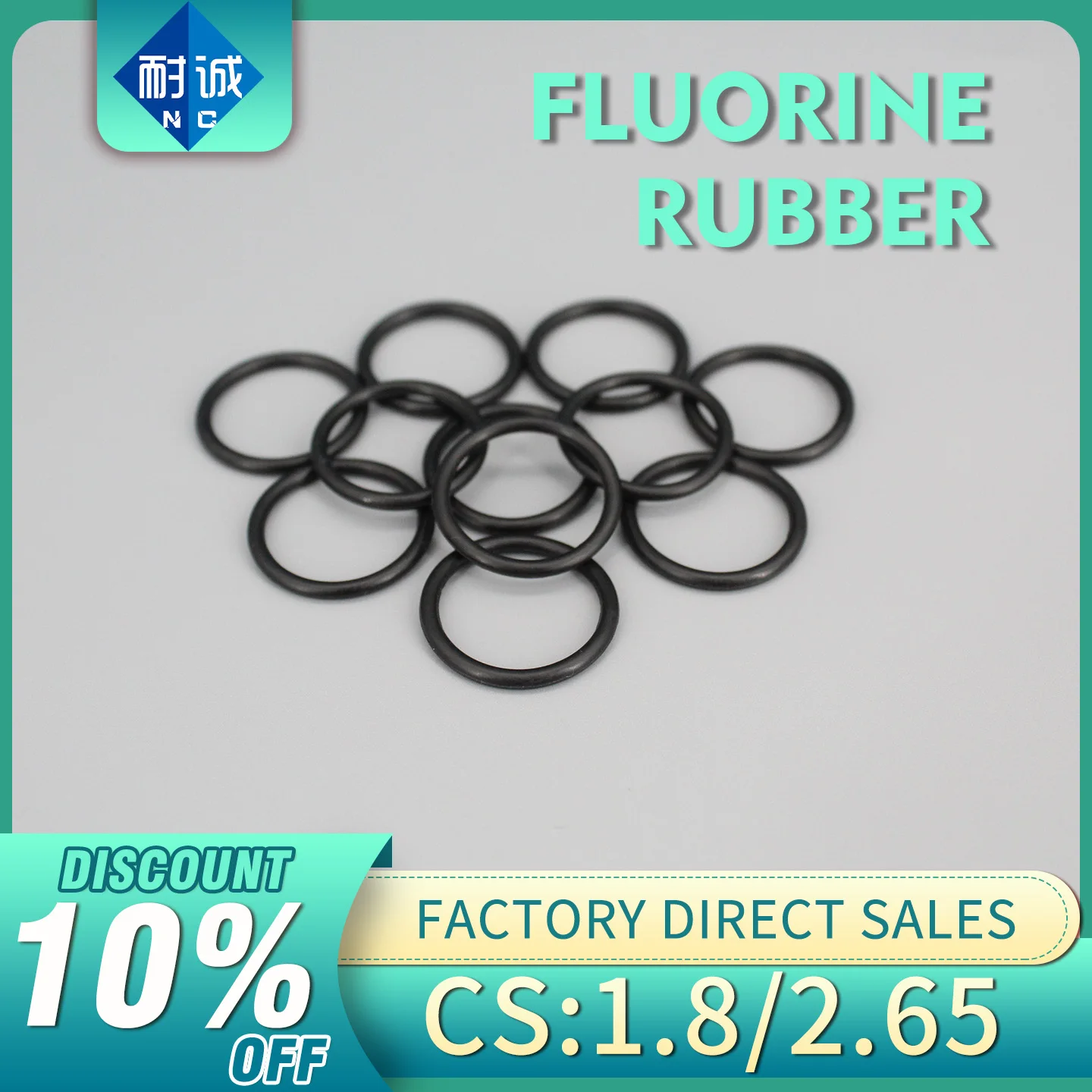 Black Fkm O-Ring Cs…